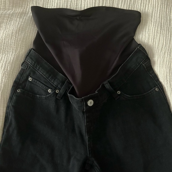 Abercrombie & Fitch Maternity 90s Straight Jeans - Picture 7 of 7